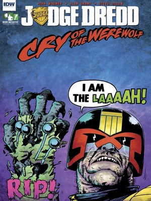 cover image of Judge Dredd: Cry of the Werewolf